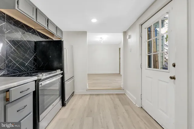 a view of storage and utility room in a house