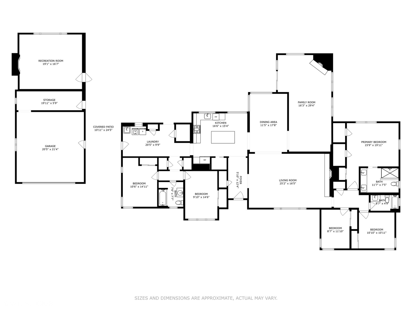 148 Geneva Road Glen Ellyn, IL 60137 - Photo 34 of 45 a picture of a floor plan