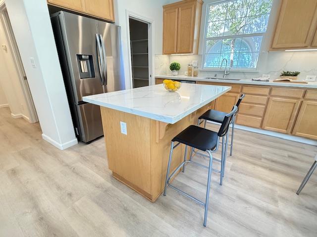 9639 Camassia Way San Ramon, CA 94582 - Photo 9 of 67 a kitchen with refrigerator and window