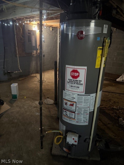 1148 Riverside Avenue Wellsville, OH 43968 - Photo 13 of 14 Utilities with gas water heater and electric panel