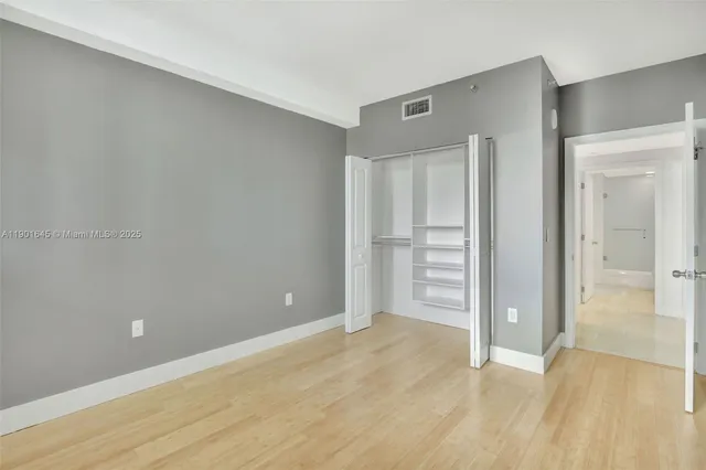 wooden floor in an empty room