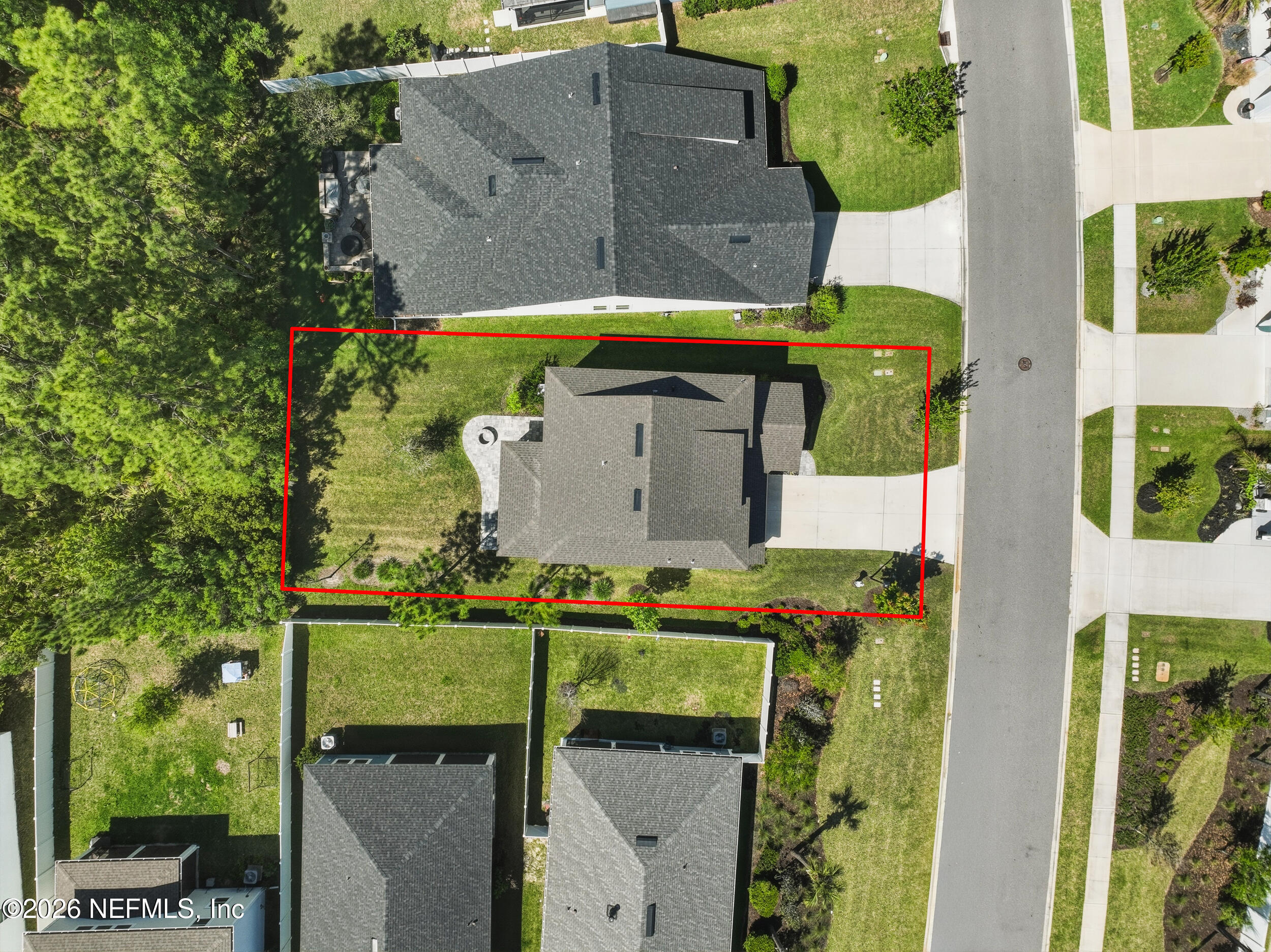 49 Oak Shadow Place St. Johns, FL 32259 - Photo 37 of 48 an aerial view of a house with a yard