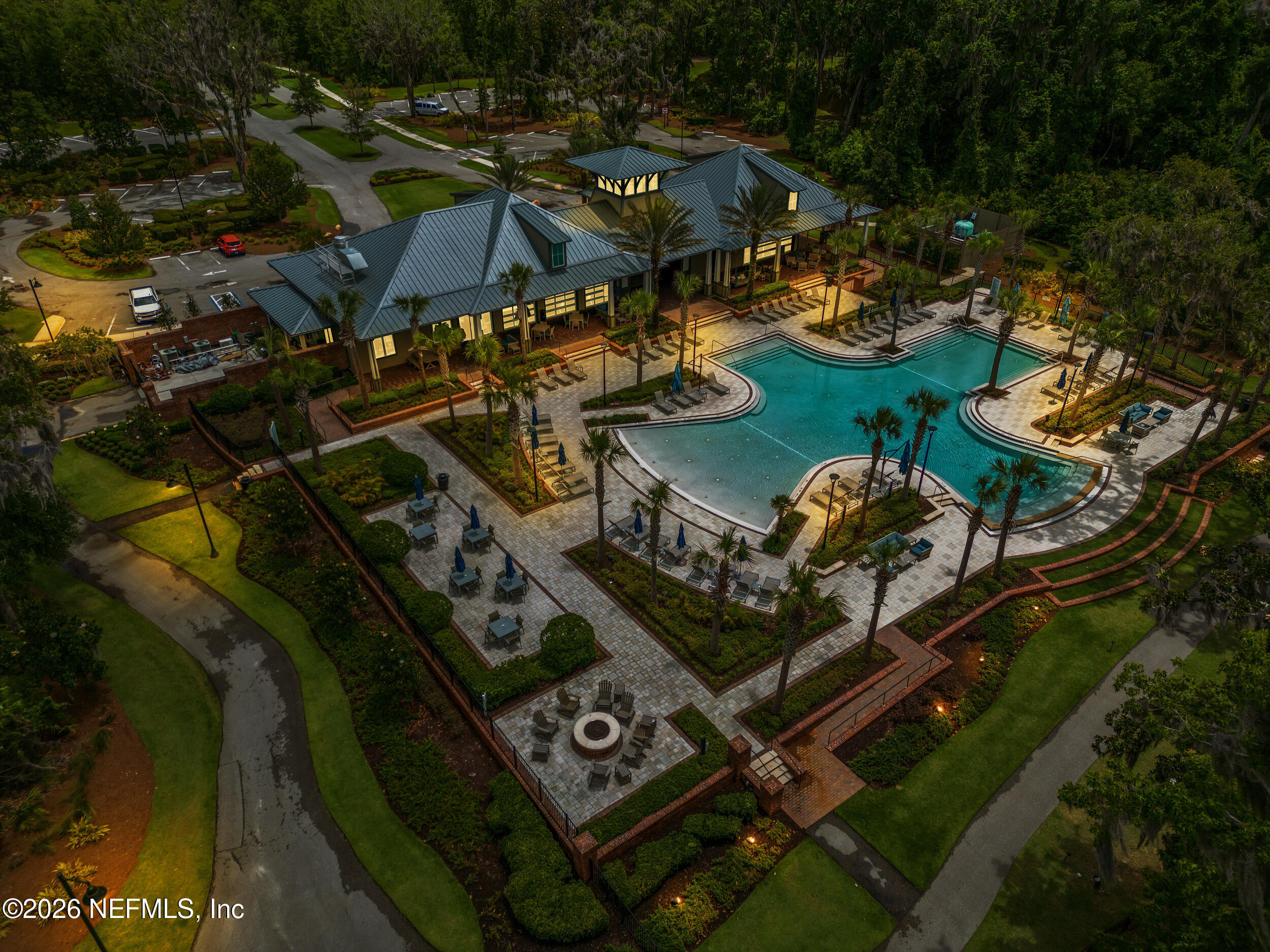 49 Oak Shadow Place St. Johns, FL 32259 - Photo 39 of 48 an aerial view of a house with garden space and street view