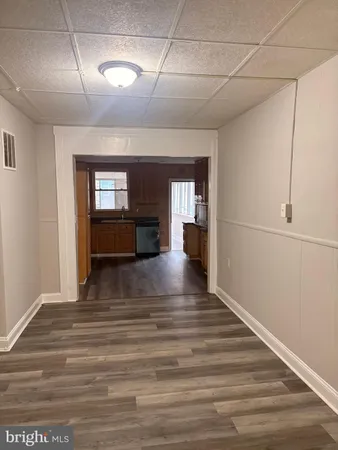 a view of livingroom with hardwood floor