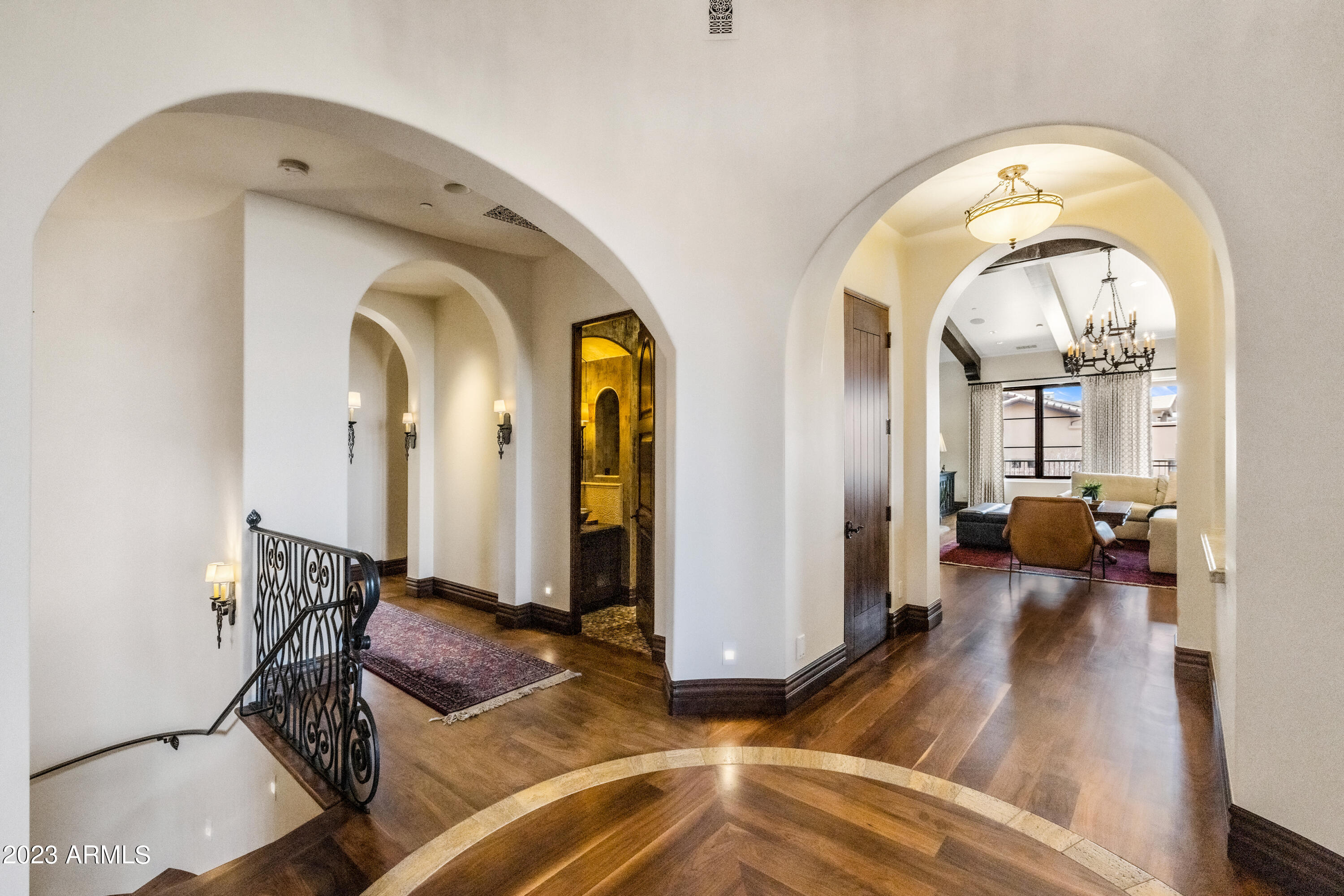 3350 Bar-Circle-A Road Prescott, AZ 86301 - Photo 25 of 76 Foyer to Guest Wing