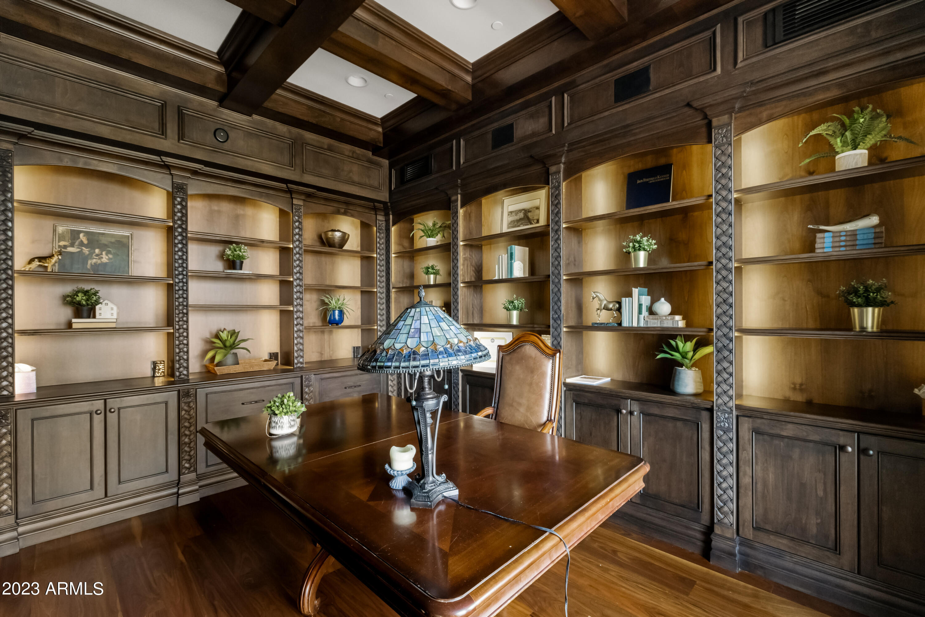 3350 Bar-Circle-A Road Prescott, AZ 86301 - Photo 49 of 76 Dark Wood Office 2 with Double Doors