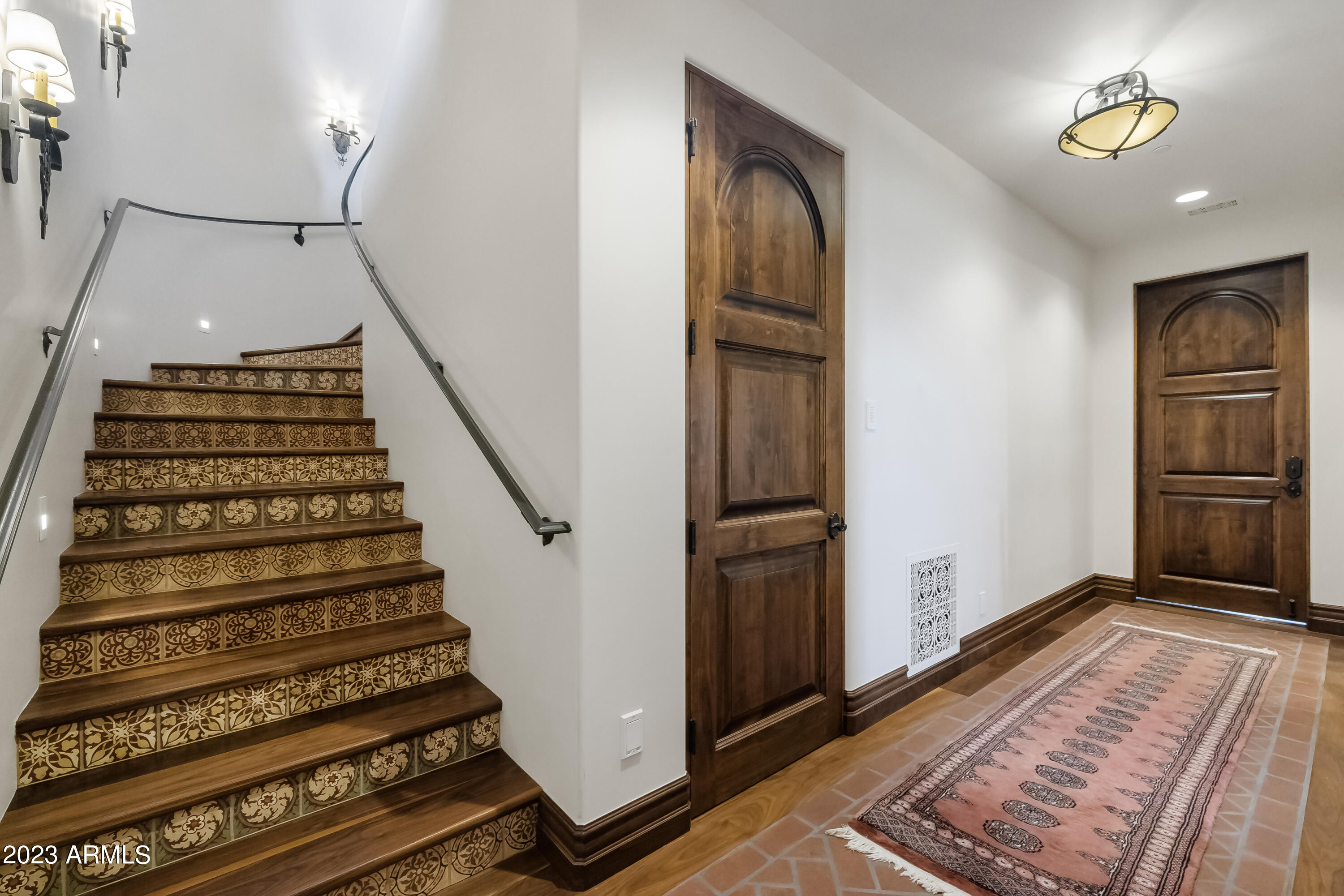 3350 Bar-Circle-A Road Prescott, AZ 86301 - Photo 59 of 76 Italian Tiled Staircase