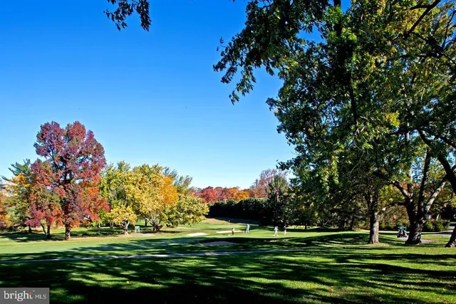 a view of a golf course
