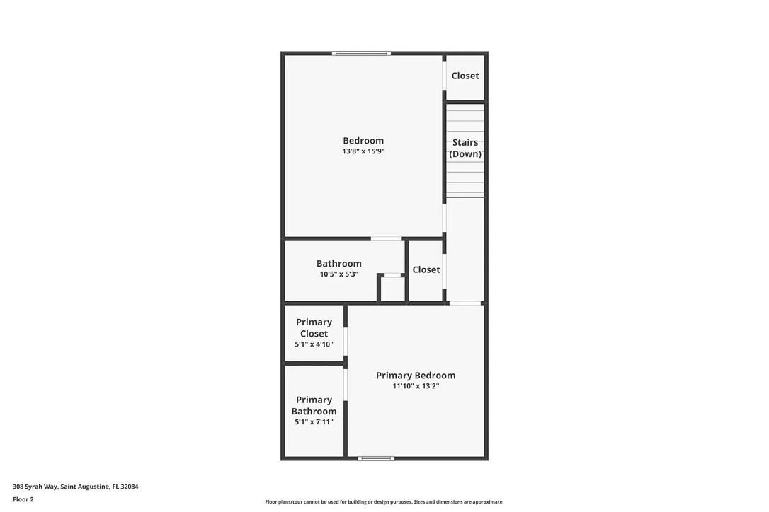 308 Syrah Way St. Augustine, FL 32084 - Photo 15 of 24 a picture of a floor plan