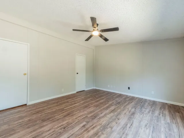 wooden floor in an empty room