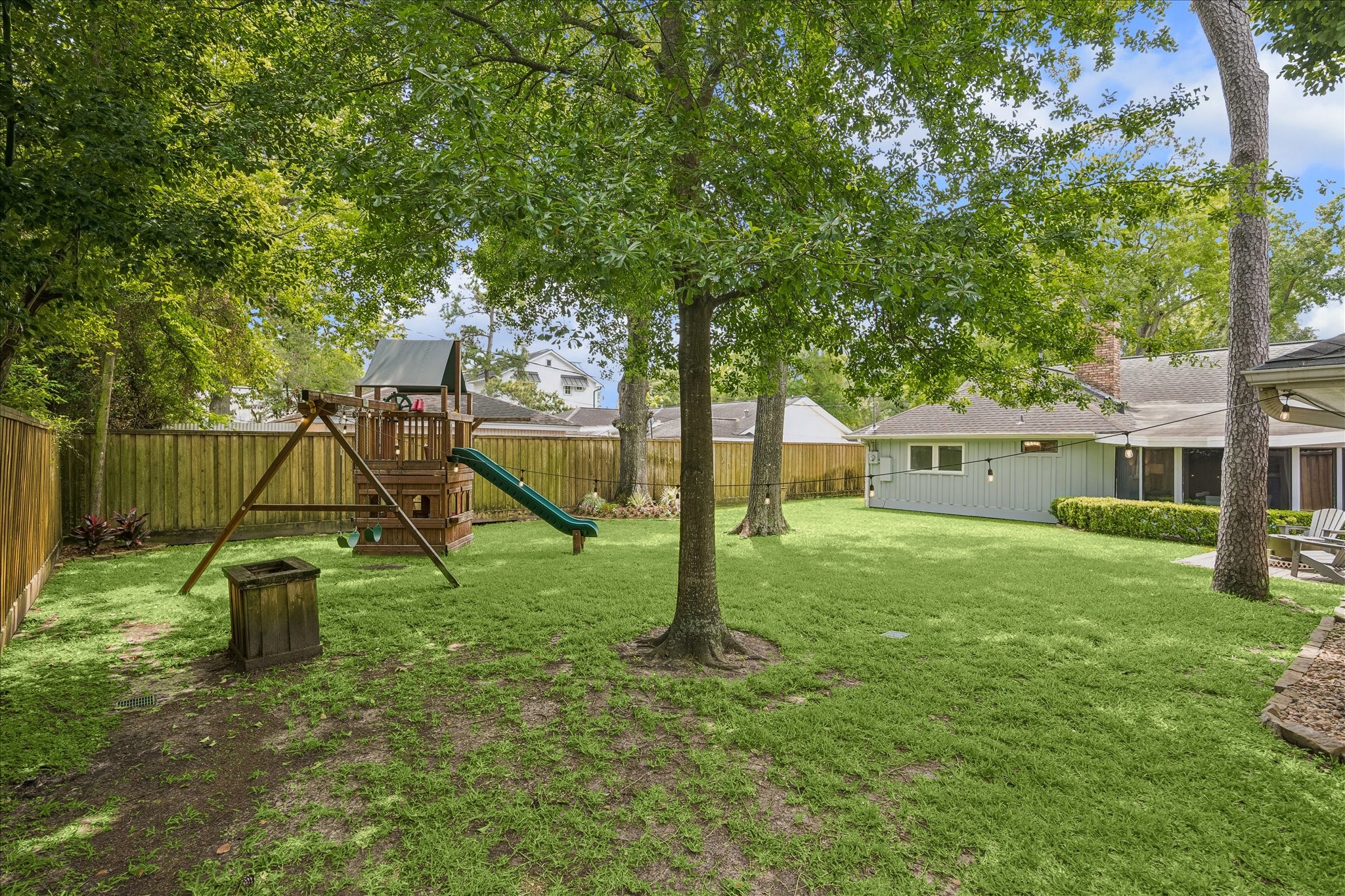 1018 Ben Hur Drive Spring Valley Village, TX 77055 - Photo 26 of 30 Look at this expansive backyard!