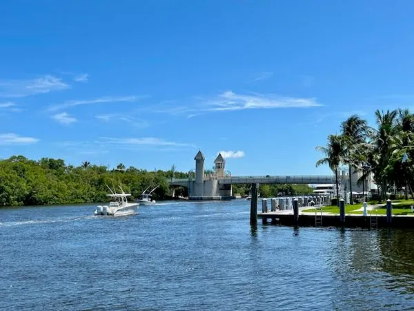 a view of outside space and a lake view
