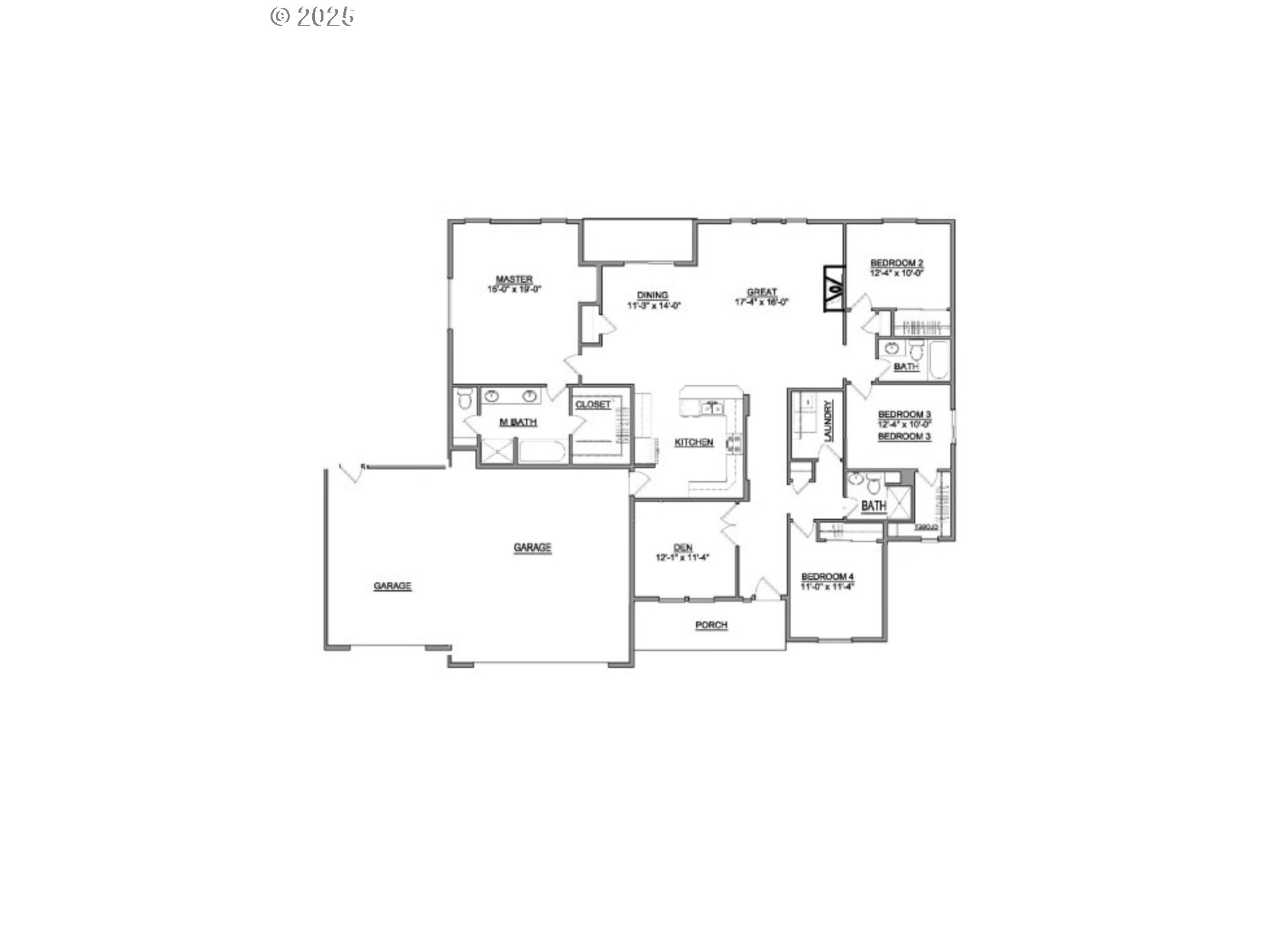 88454 Sproat Ranch Road Veneta, OR 97487 - Photo 48 of 48 Floor Plan