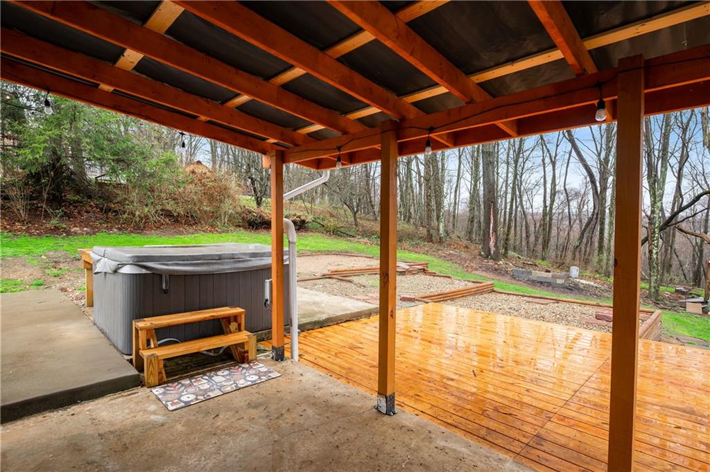 241 La Ray Drive Butler, PA 16001 - Photo 30 of 34 a backyard of a house with barbeque oven table and chairs