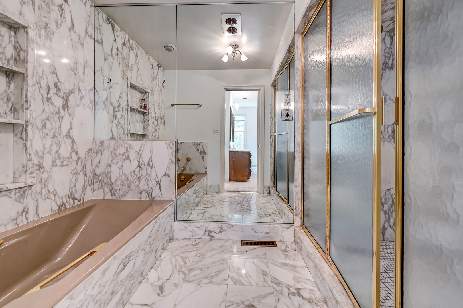 8857 Johnston Road Burr Ridge, IL 60527 - Photo 26 of 47 a bathroom with a bathtub and shower