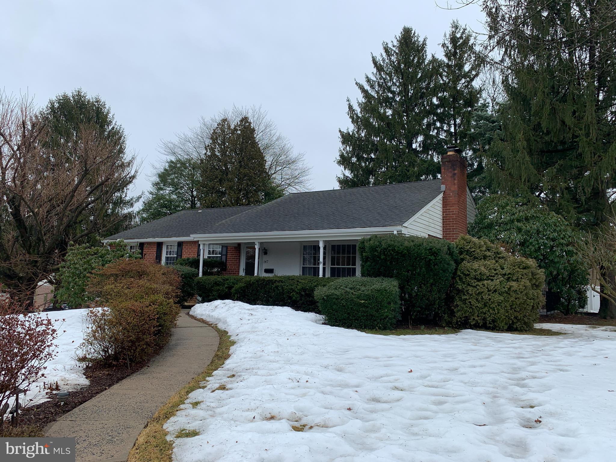 147 Harned Road Springfield, PA 19064 - Photo 1 of 56 Brick Ranch Home