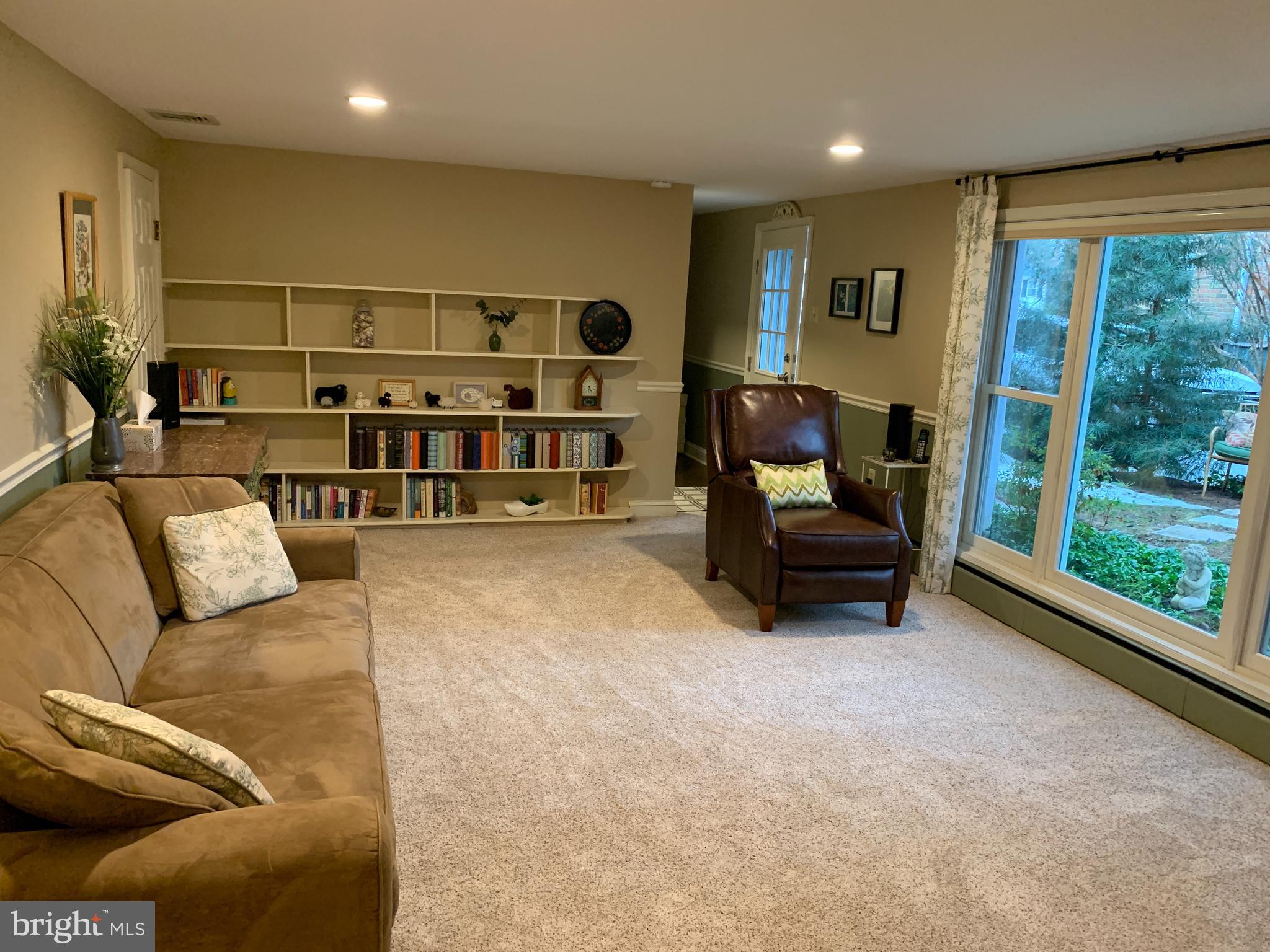 147 Harned Road Springfield, PA 19064 - Photo 41 of 56 Walkout to Rear & Picture window in Family Room