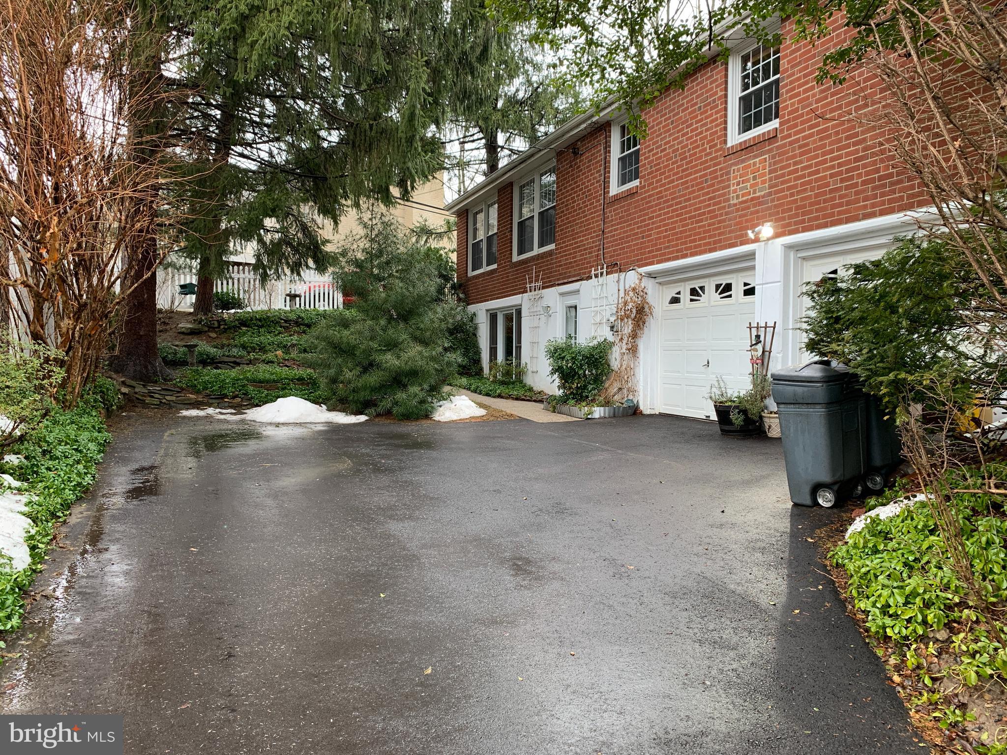 147 Harned Road Springfield, PA 19064 - Photo 50 of 56 Private Driveway to 2 car Garage