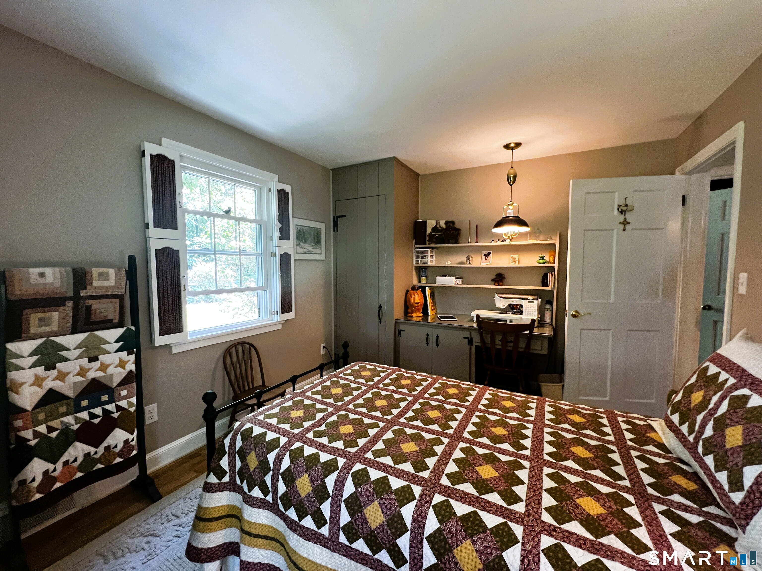 57 Hickory Hill Road Thomaston, CT 06787 - Photo 17 of 36 Bedroom 2 with custom built-ins