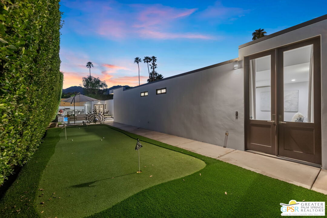 48365 Alan Circle Palm Desert, CA 92260 - Photo 4 of 75 a view of a backyard