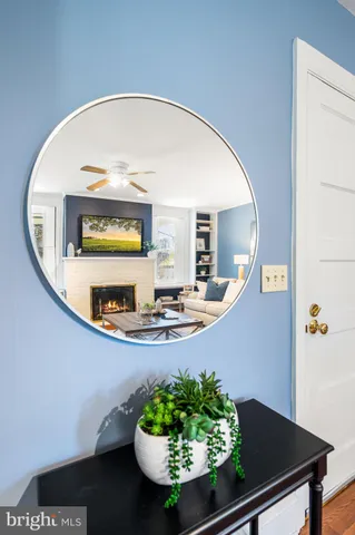 a view of a living room