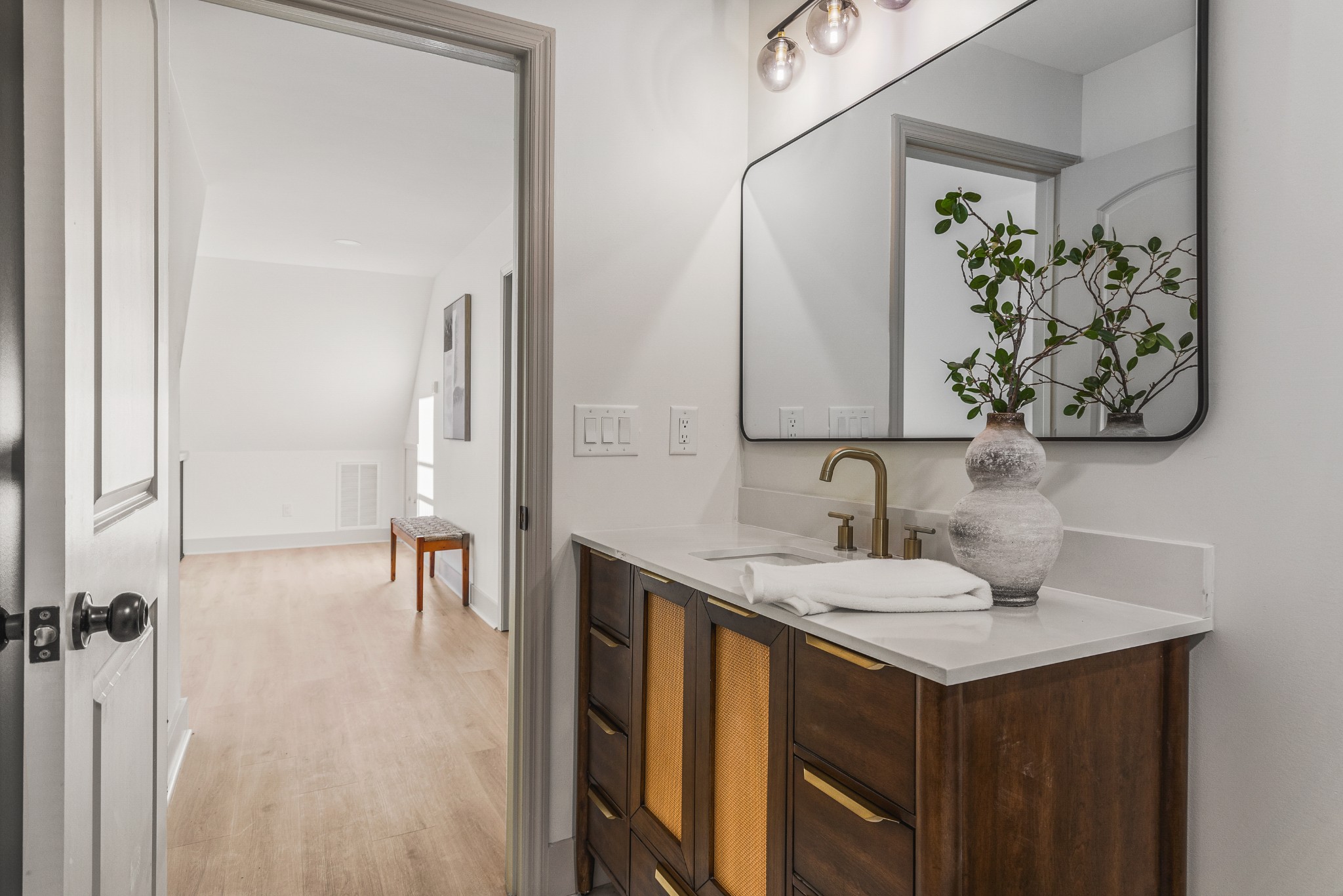 104 Legion Drive Old Hickory, TN 37138 - Photo 25 of 26 a bathroom with a sink and a mirror