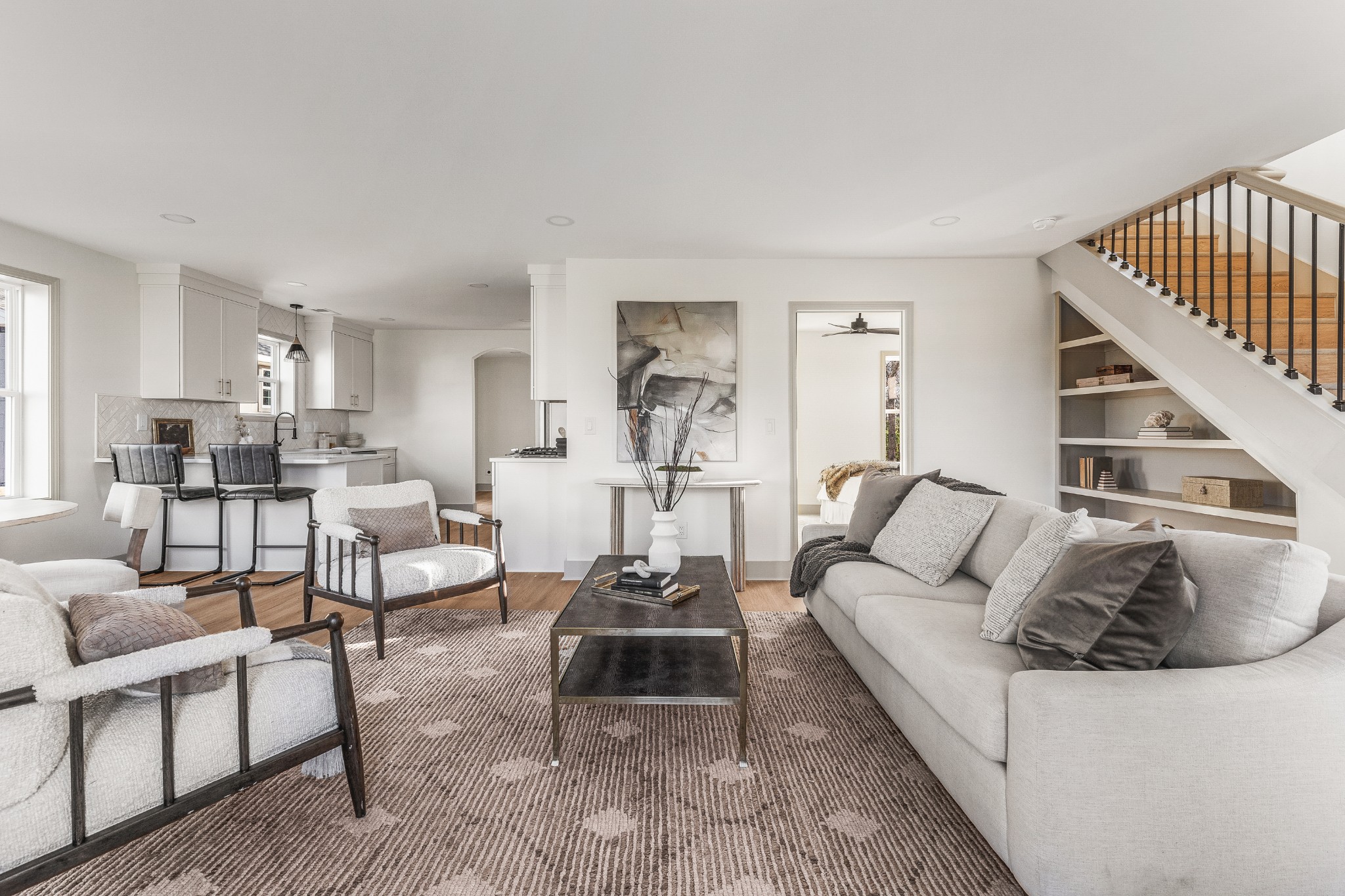 104 Legion Drive Old Hickory, TN 37138 - Photo 3 of 26 a living room with furniture or couch and a dining table