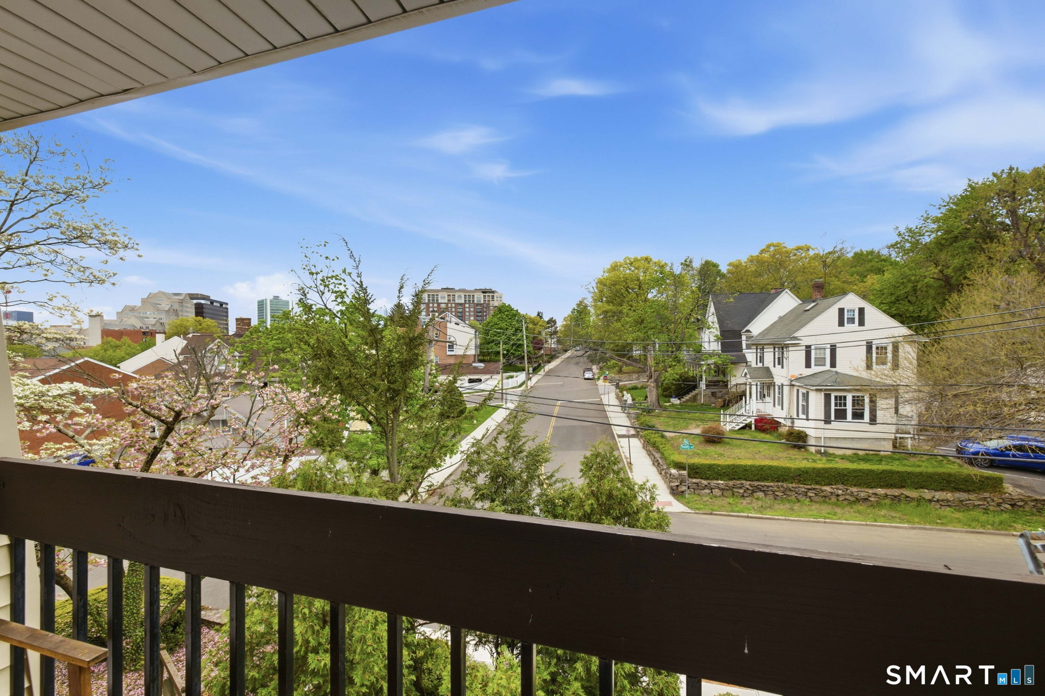 1 Valley Road, Unit 207 Stamford, CT 06902 - Photo 26 of 30 View from balcony on front of structure