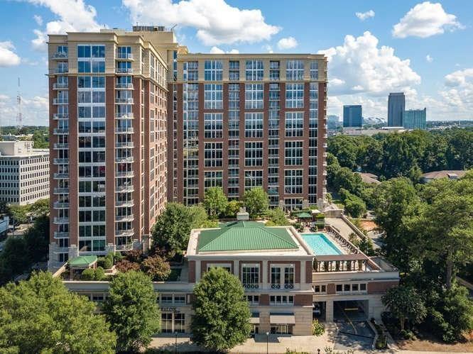 1820 Peachtree Road Northwest, Unit 1001 Atlanta, GA 30309 - Photo 1 of 1 a front view of a multi story building