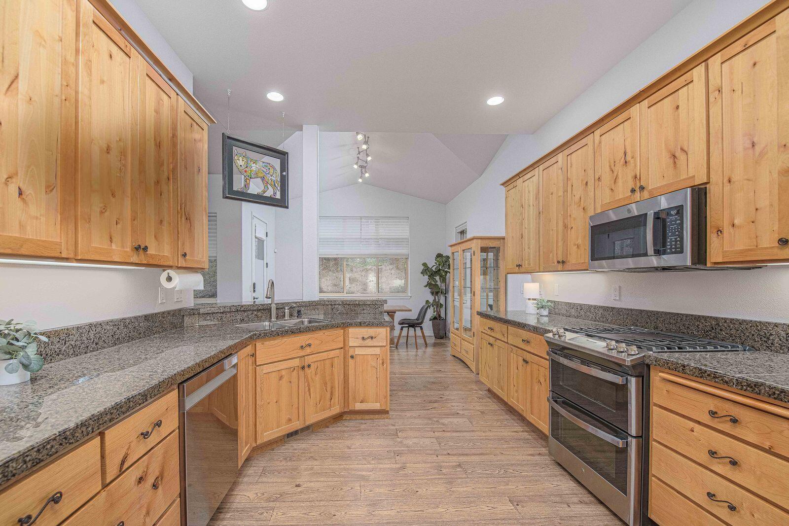 19442 Chip Shot Lane Bend, OR 97702 - Photo 14 of 47 The kitchen has newer stainless steel appliances