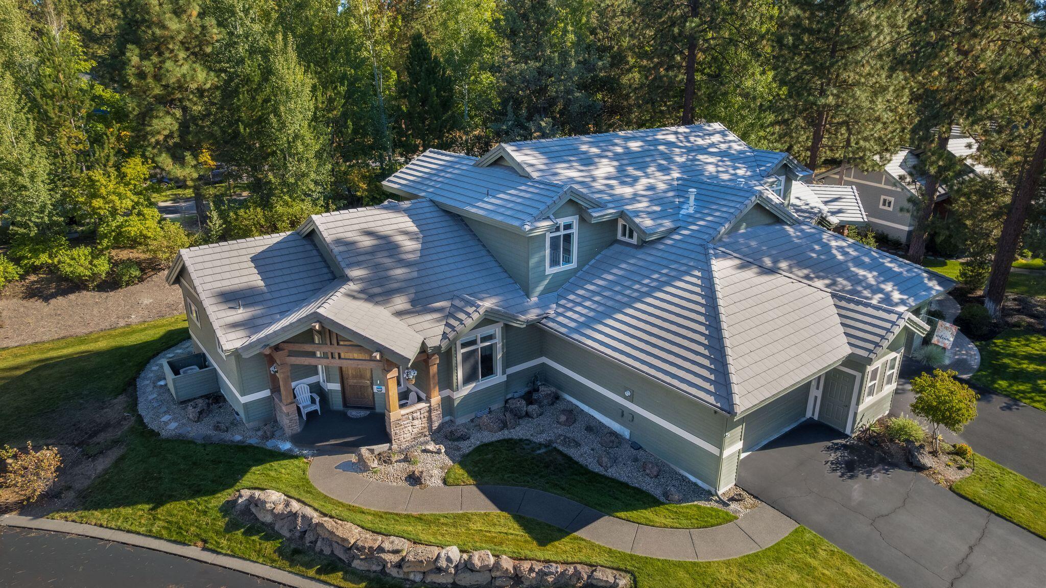 19442 Chip Shot Lane Bend, OR 97702 - Photo 3 of 47 All homes in the Broken Top neighborhood have tile roofs, long lasting and with yearly HOA maintenance, this roof is in great shape
