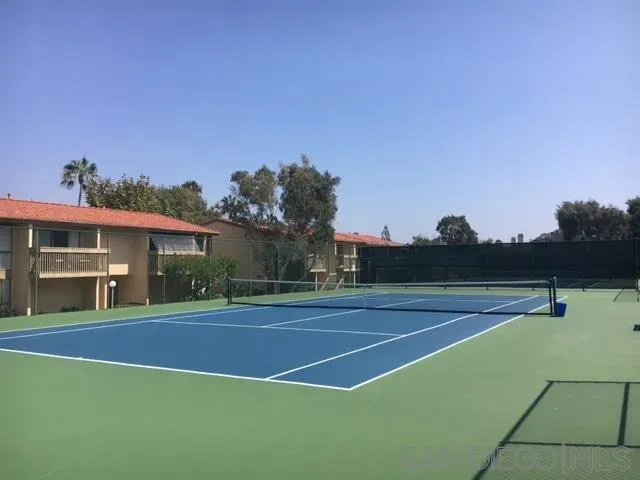 a view of a tennis court