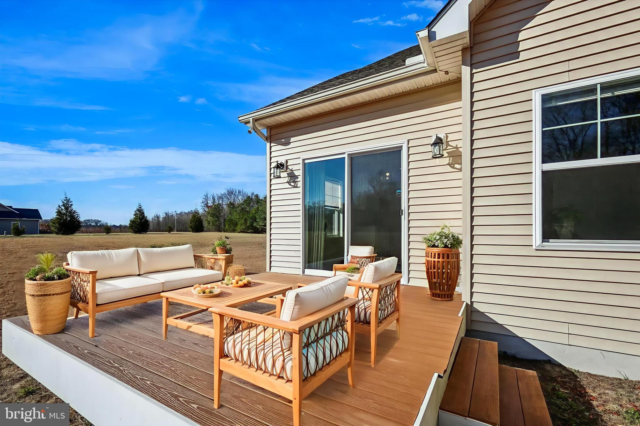 17753 Marvel Road Marydel, MD 21649 - Photo 25 of 65 Inviting rear deck - virtually staged