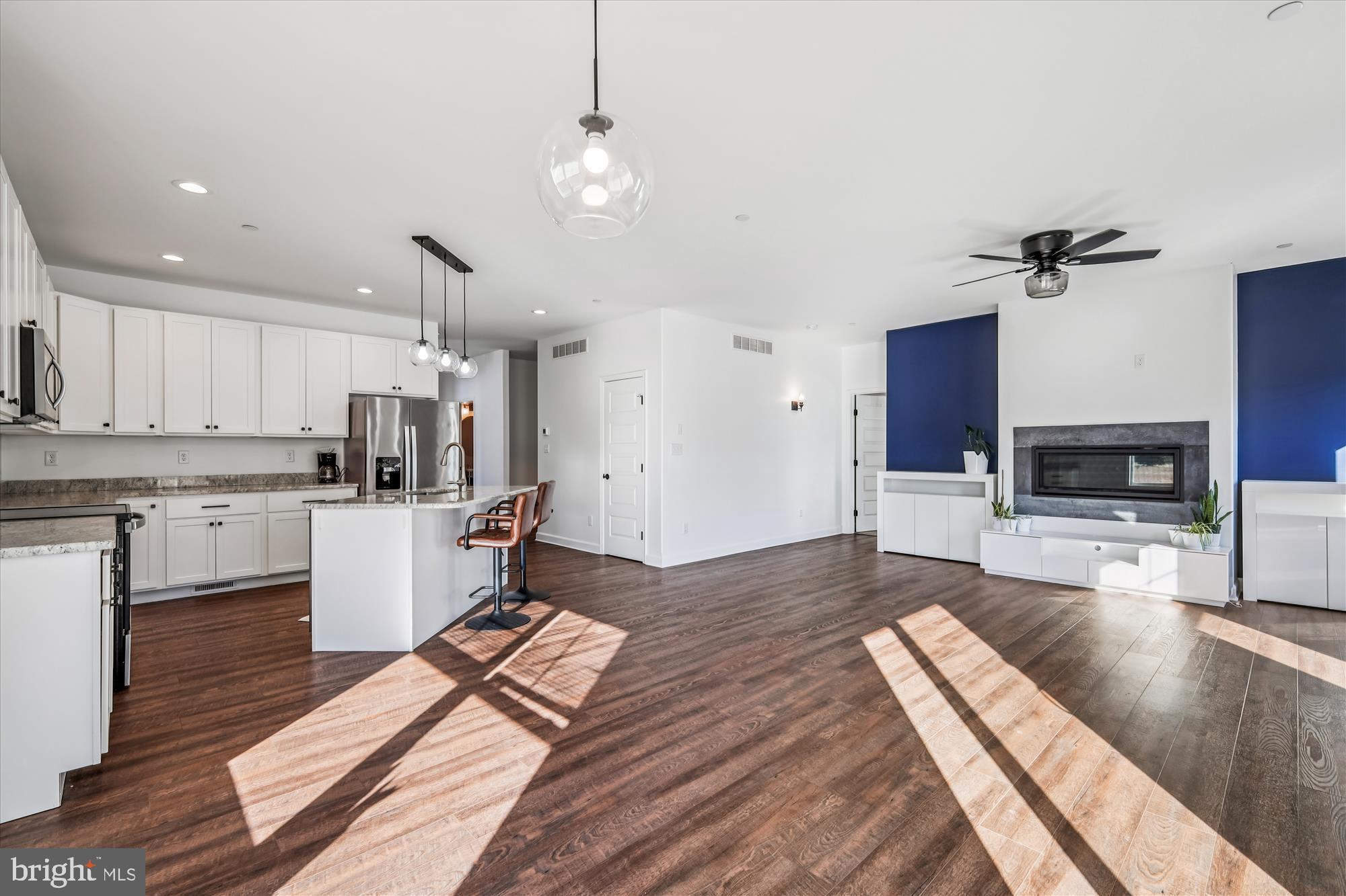 17753 Marvel Road Marydel, MD 21649 - Photo 37 of 65 Kitchen, Dining, Living from sliders