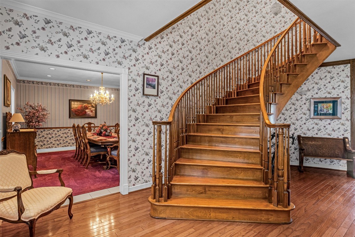 10299 Paddy Hamilton Road Belton, TX 76513 - Photo 12 of 39 a view of entryway livingroom and hall with wooden floor