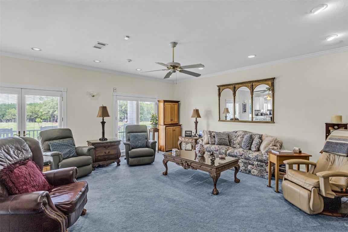 10299 Paddy Hamilton Road Belton, TX 76513 - Photo 20 of 39 a living room with furniture and a large window