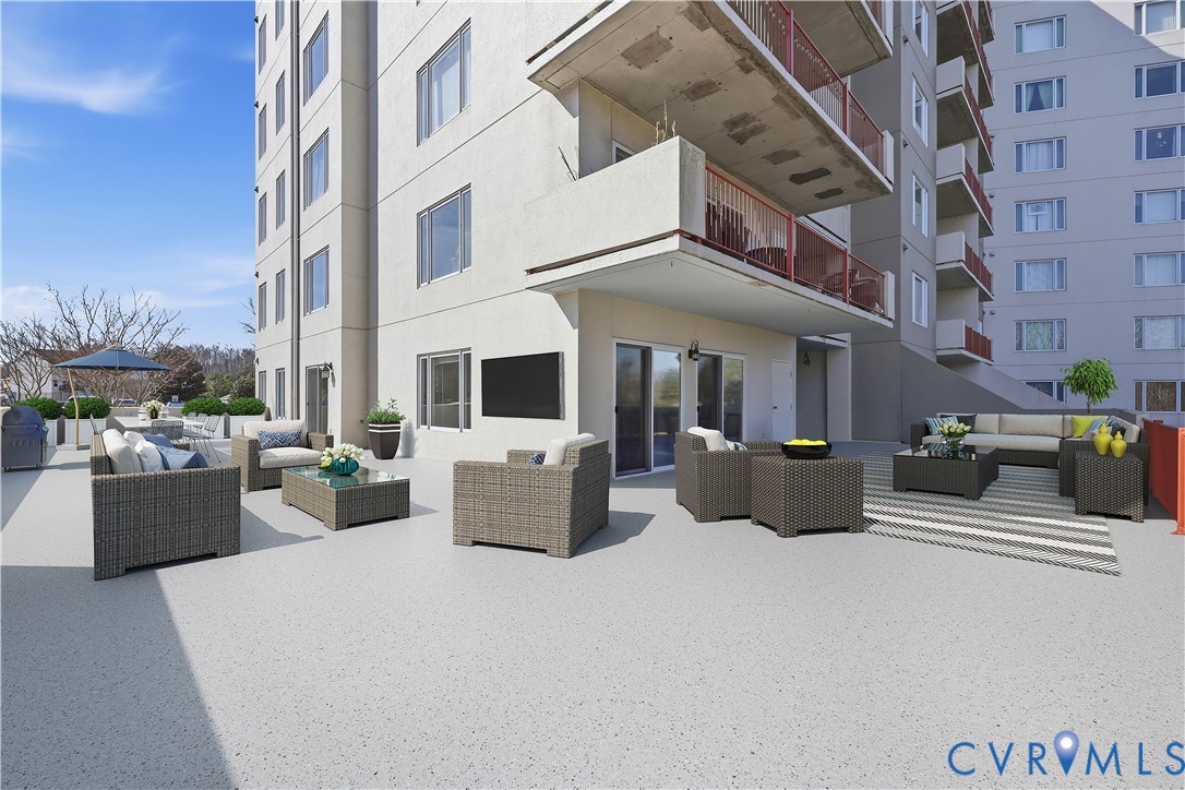 301 Beacon Ridge Drive, Unit 109 Hopewell, VA 23860 - Photo 19 of 30 a view of a building with furniture