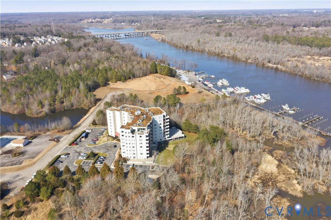 301 Beacon Ridge Drive, Unit 109 Hopewell, VA 23860 - Photo 29 of 30 a view of a lake in middle of the town