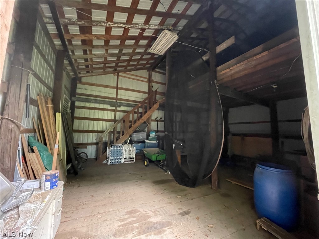 3021 North Cincinnati Ridge Road Coolville, OH 45723 - Photo 16 of 35 Barn Interior