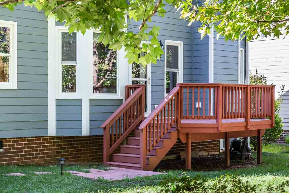 12212 Amoretto Way Raleigh, NC 27613 - Photo 27 of 30 Full afternoon shade makes dining al fresco a treat even on the hottest summer days! Back Deck
