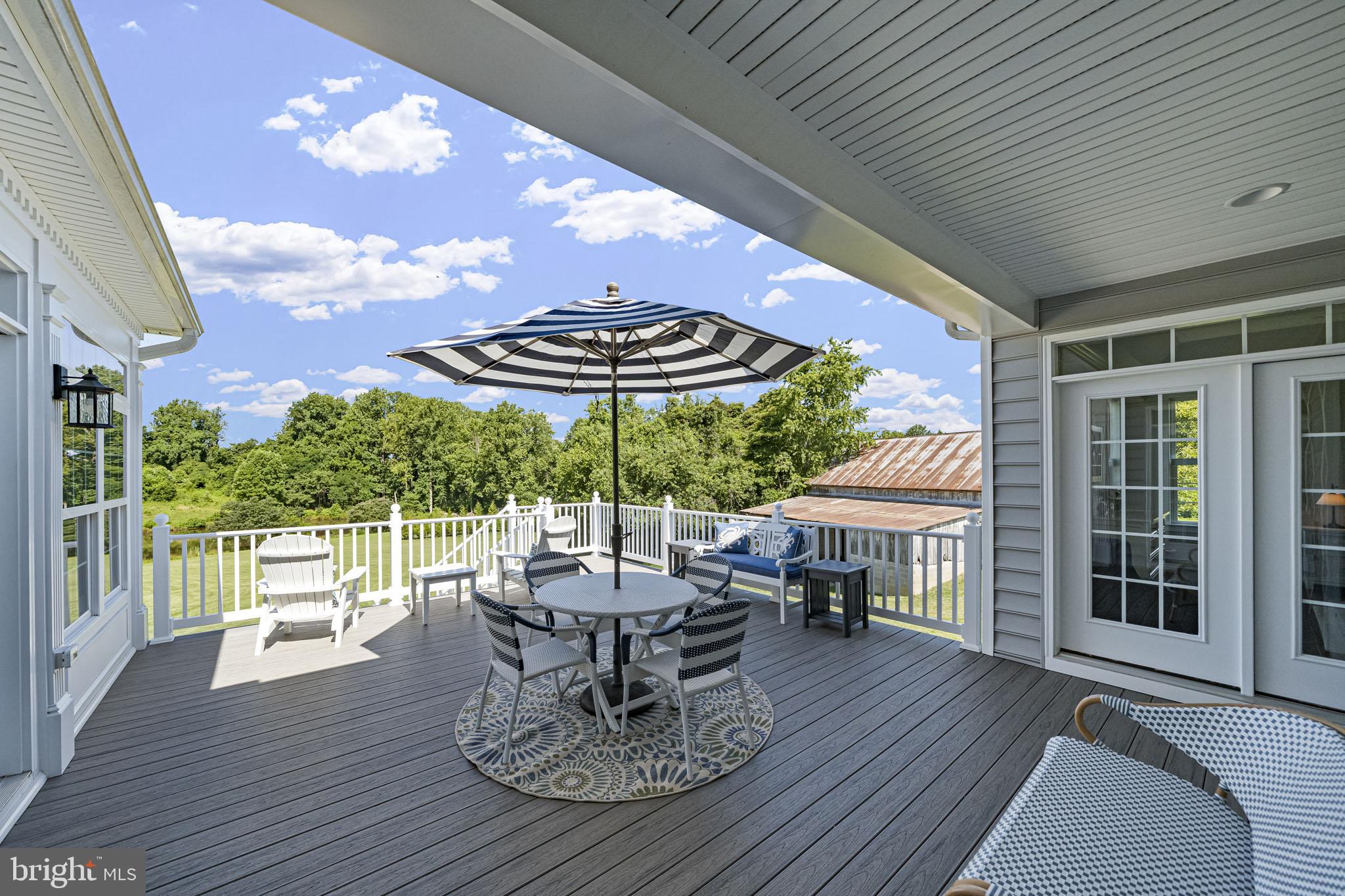 9652 Boyds Turn Road Owings, MD 20736 - Photo 16 of 53 Deck with doors to master