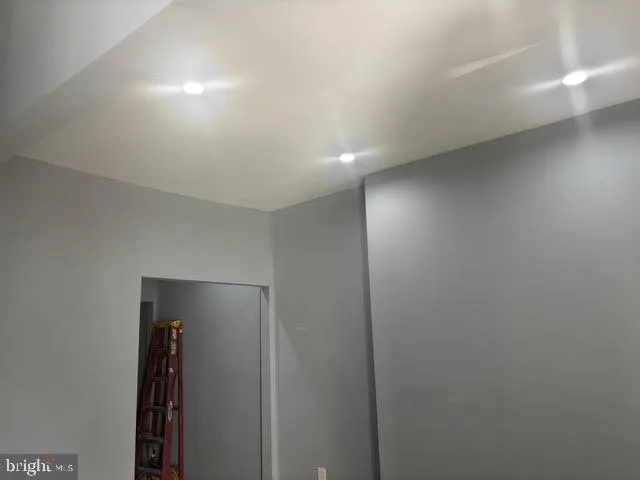 a view of hallway with stairs