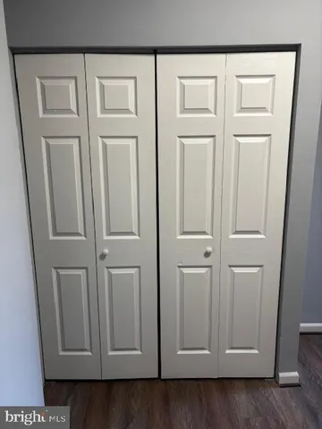 a view of front door