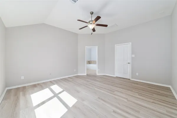 wooden floor in an empty room