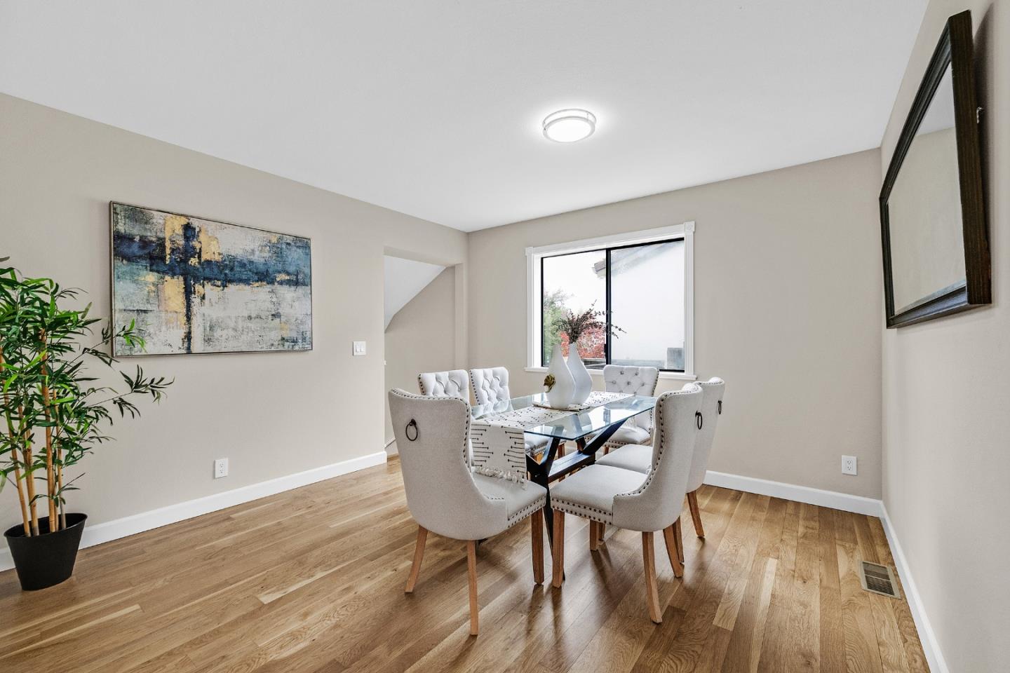 463 Becado Place Fremont, CA 94539 - Photo 7 of 74 a view of a dining room with furniture window and wooden floor