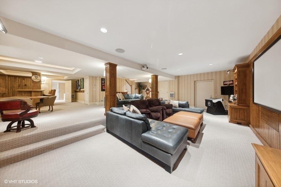 710 South County Line Road Hinsdale, IL 60521 - Photo 49 of 63 a living room with furniture and a large window