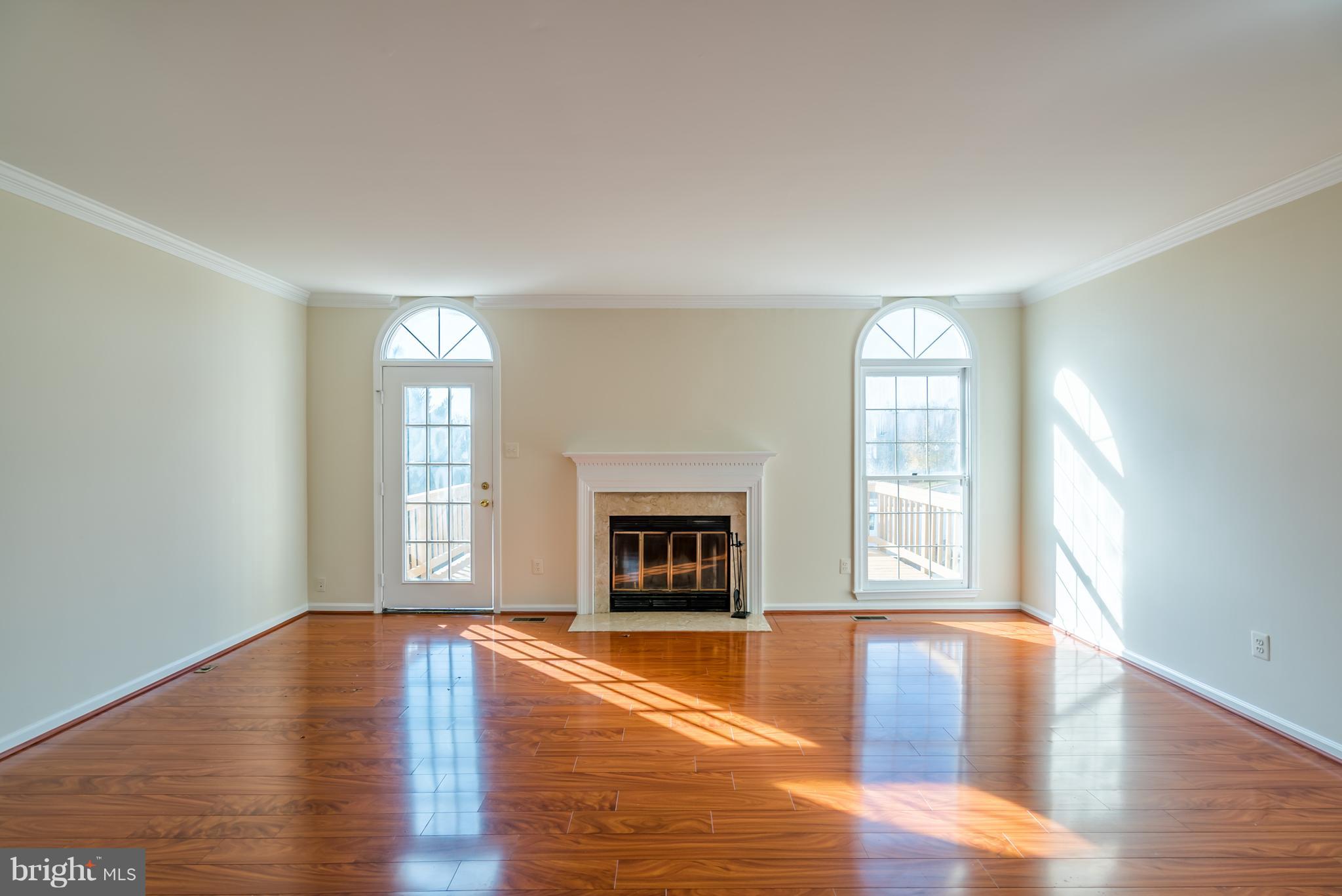 46869 Rabbitrun Terrace Sterling, VA 20164 - Photo 7 of 29 Wood-burning Fireplace in Family Room