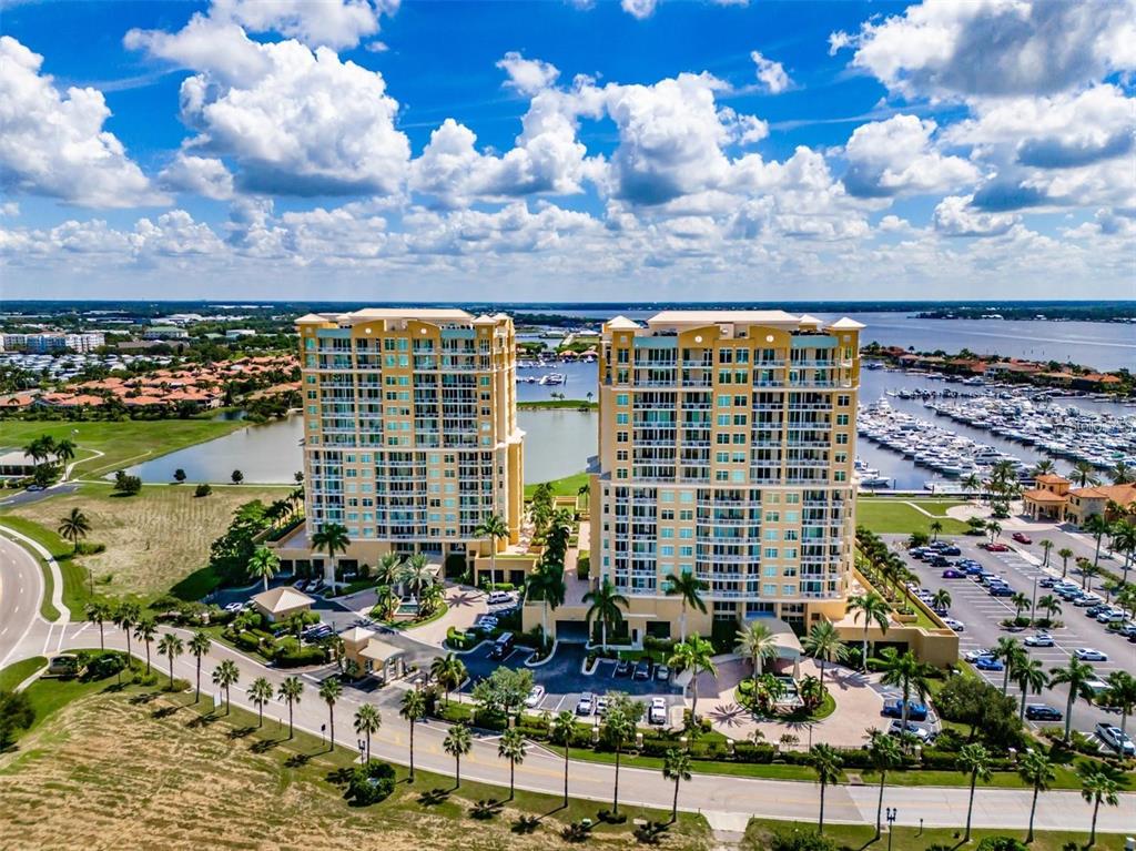 130 Riviera Dunes Way, Unit 306 Palmetto, FL 34221 - Photo 1 of 1 a view of a city with lots of buildings