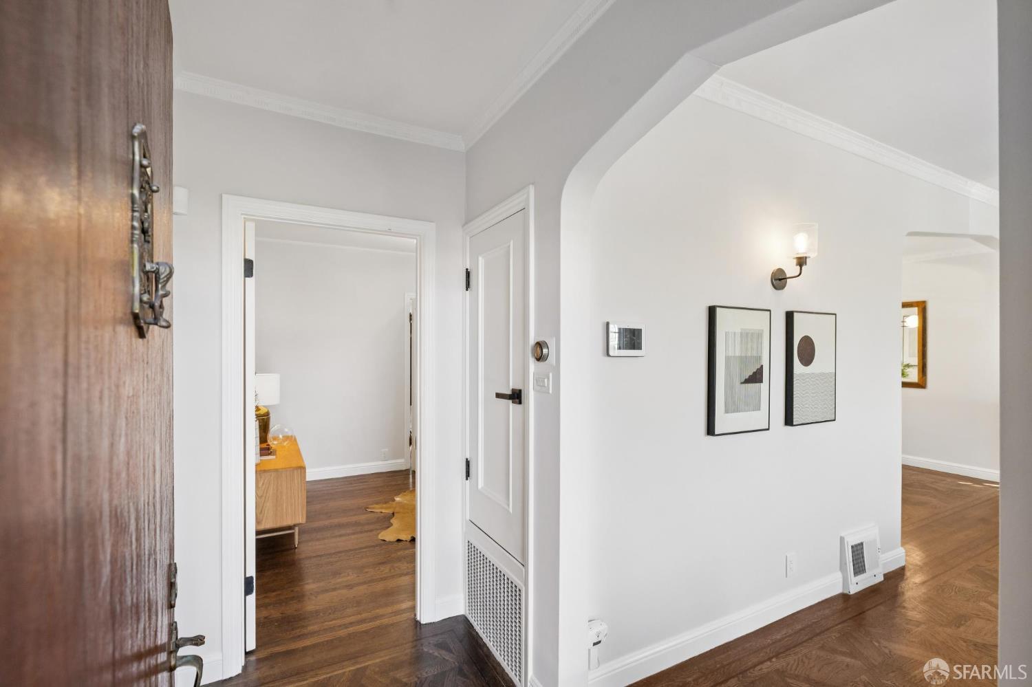 1675 29th Avenue San Francisco, CA 94122 - Photo 4 of 61 wooden floor with white walls