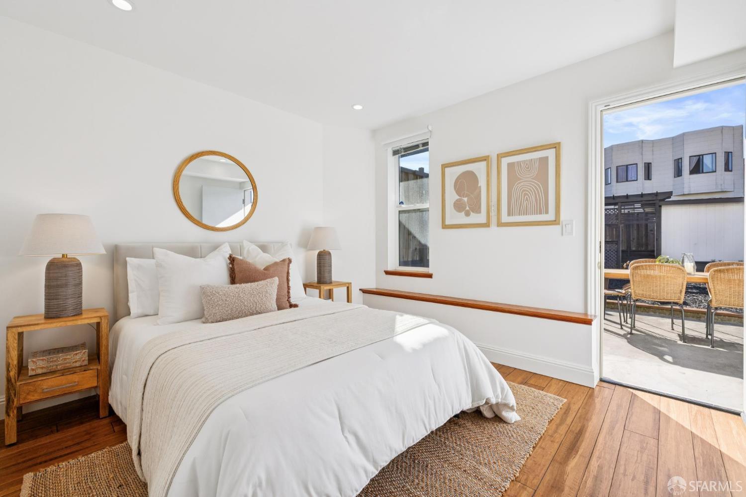 1675 29th Avenue San Francisco, CA 94122 - Photo 42 of 61 a bedroom with bed and a table